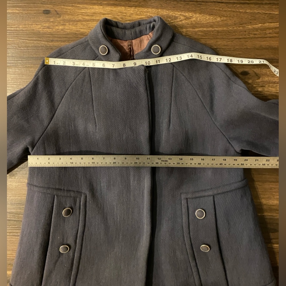 Vintage union made Women's navy Coat - Picture 12 of 16